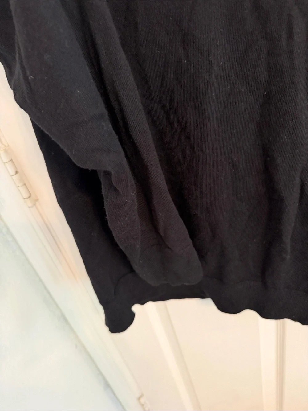 Banana Republic Men's Black Crewneck Pullover Sweater